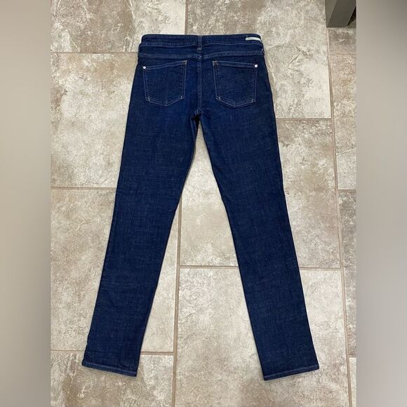 Pilcro Anthropologie Fit/S.TE.T Dark Blue Wash Denim Jeans 29x31 LNWO Tags - Picture 9 of 12